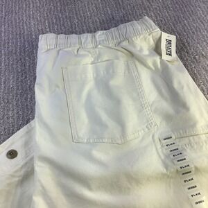 Duluth Trading‎ Co Womens Plus Dobbie Pull On Pants 24W Reg Flex Beige NWT